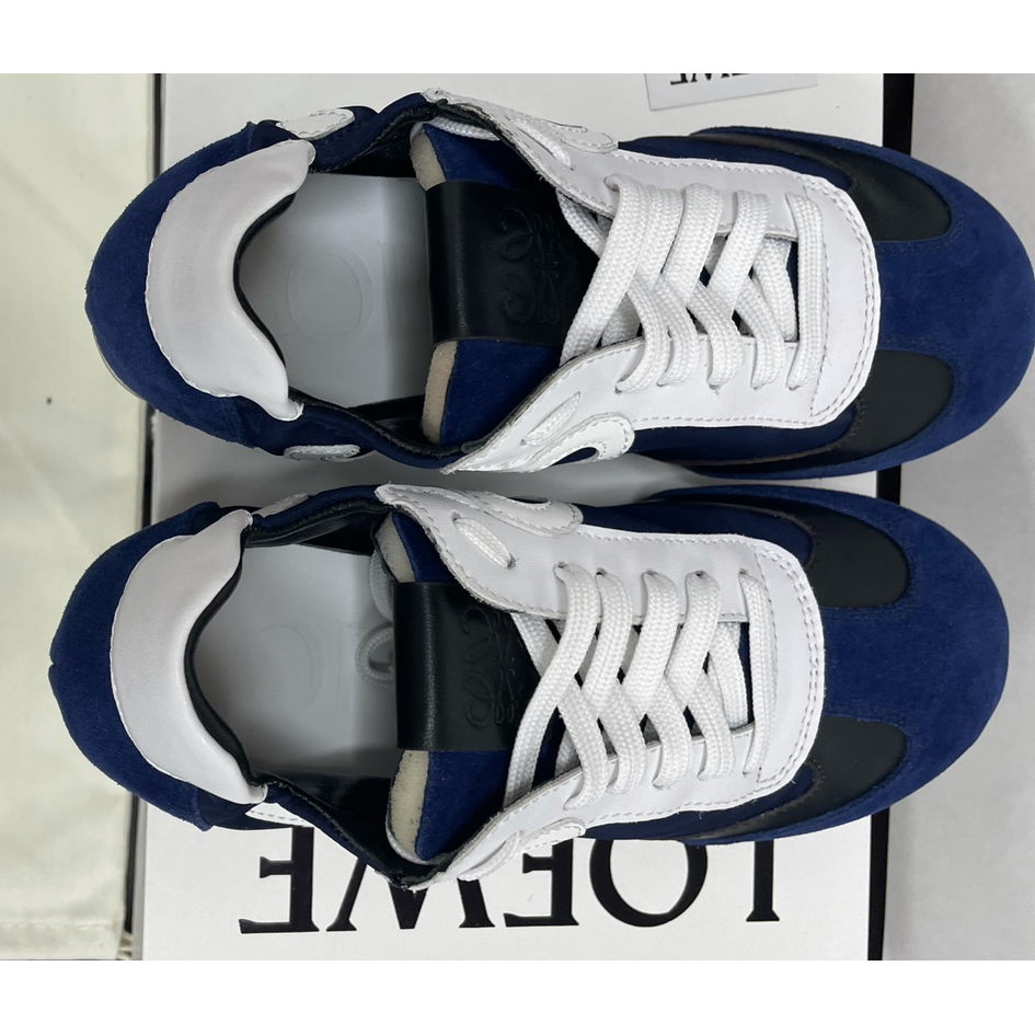 Loewe Ballet Runner In Nylon And Calfskin - DopestKickz