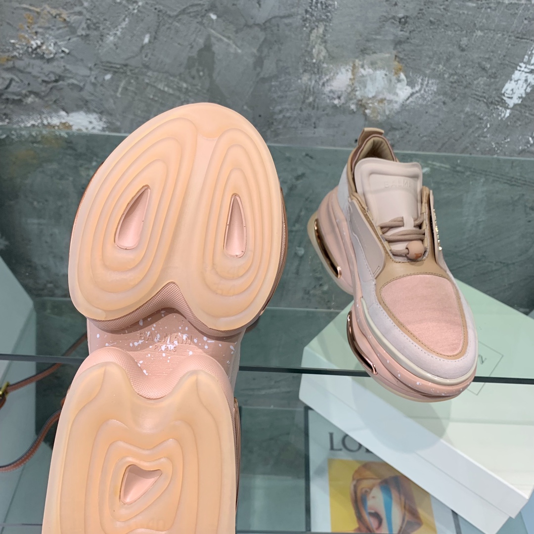 Balmain B-Bold Low-Top Sneakers - DopestKickz