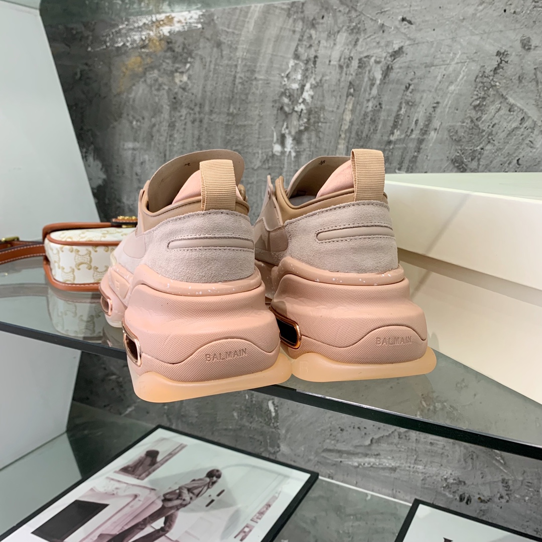 Balmain B-Bold Low-Top Sneakers - DopestKickz