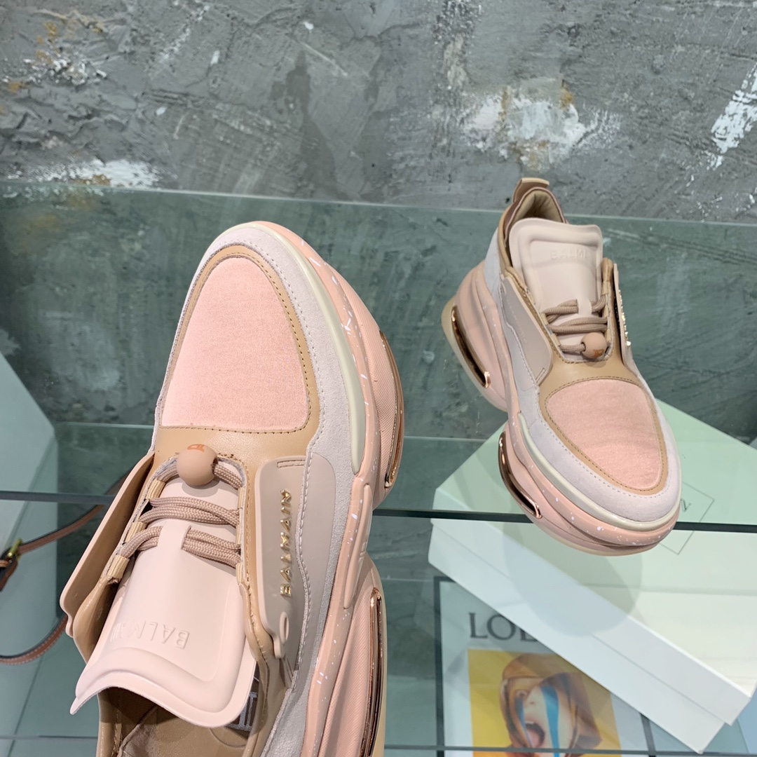 Balmain B-Bold Low-Top Sneakers - DopestKickz