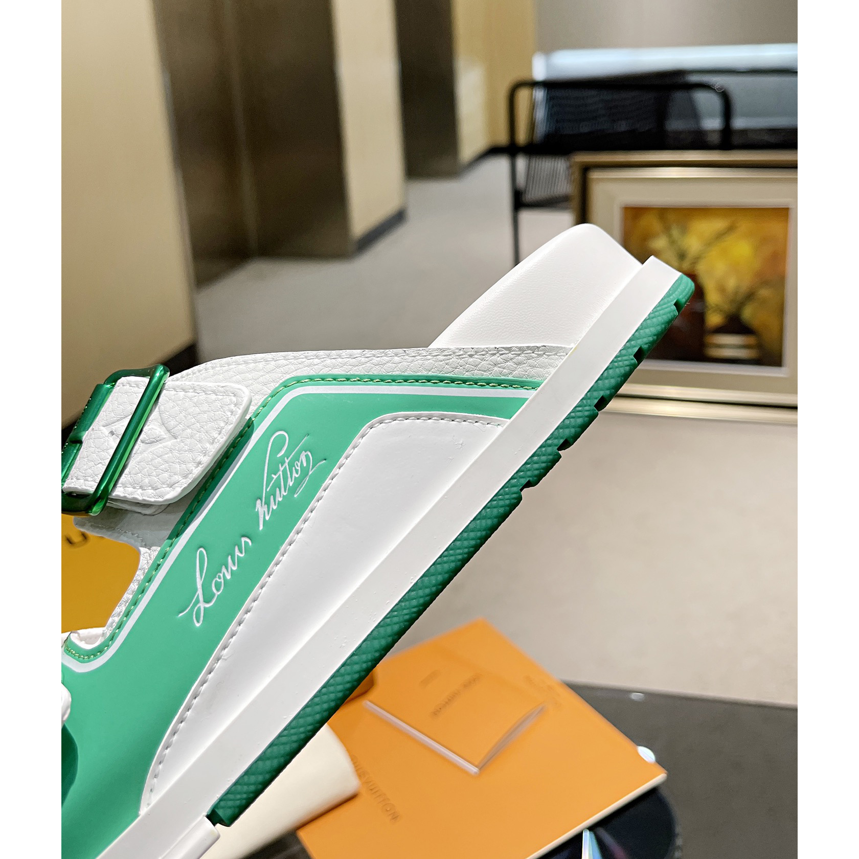 Louis Vuitton Men's Trainer Slippers - DopestKickz