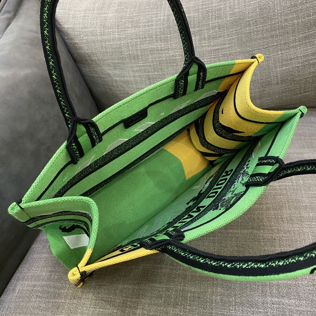 Dior Book Tote D-Jungle Pop（36.5*28*17.5cm） - DopestKickz