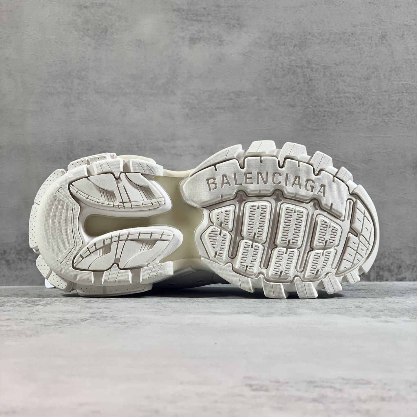 Balenciaga Track Mule In White - DopestKickz