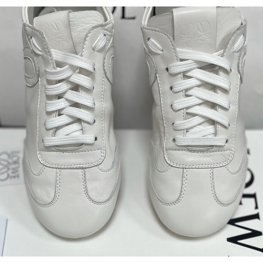 Loewe Ballet Runner In Nylon And Calfskin - DopestKickz