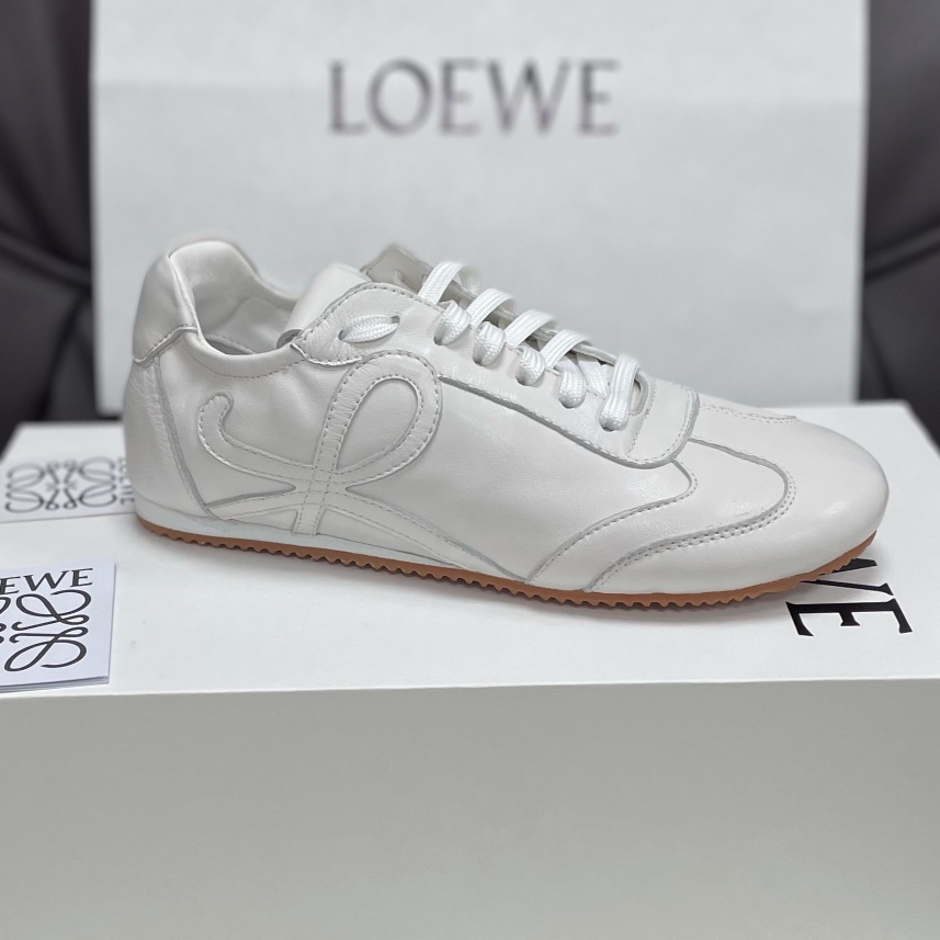 Loewe Ballet Runner In Nylon And Calfskin - DopestKickz