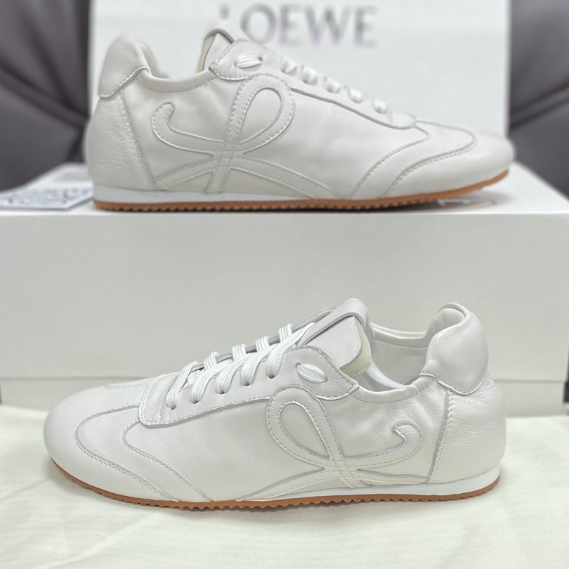 Loewe Ballet Runner In Nylon And Calfskin - DopestKickz