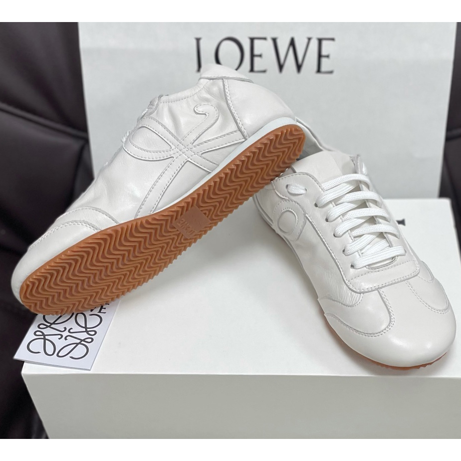 Loewe Ballet Runner In Nylon And Calfskin - DopestKickz