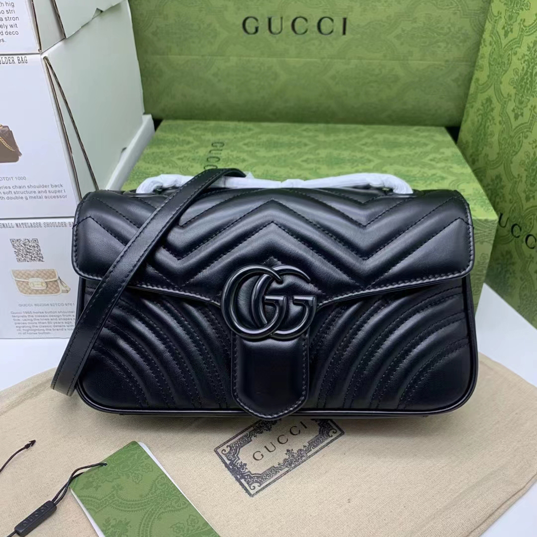 Gucci  GG  Shoulder Bag(26-15-7CM)  443497 - DopestKickz