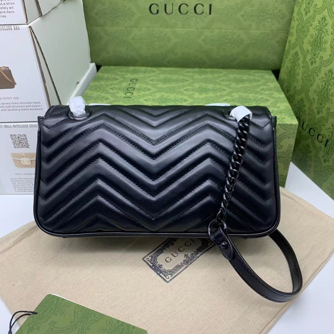 Gucci  GG  Shoulder Bag(26-15-7CM)  443497 - DopestKickz