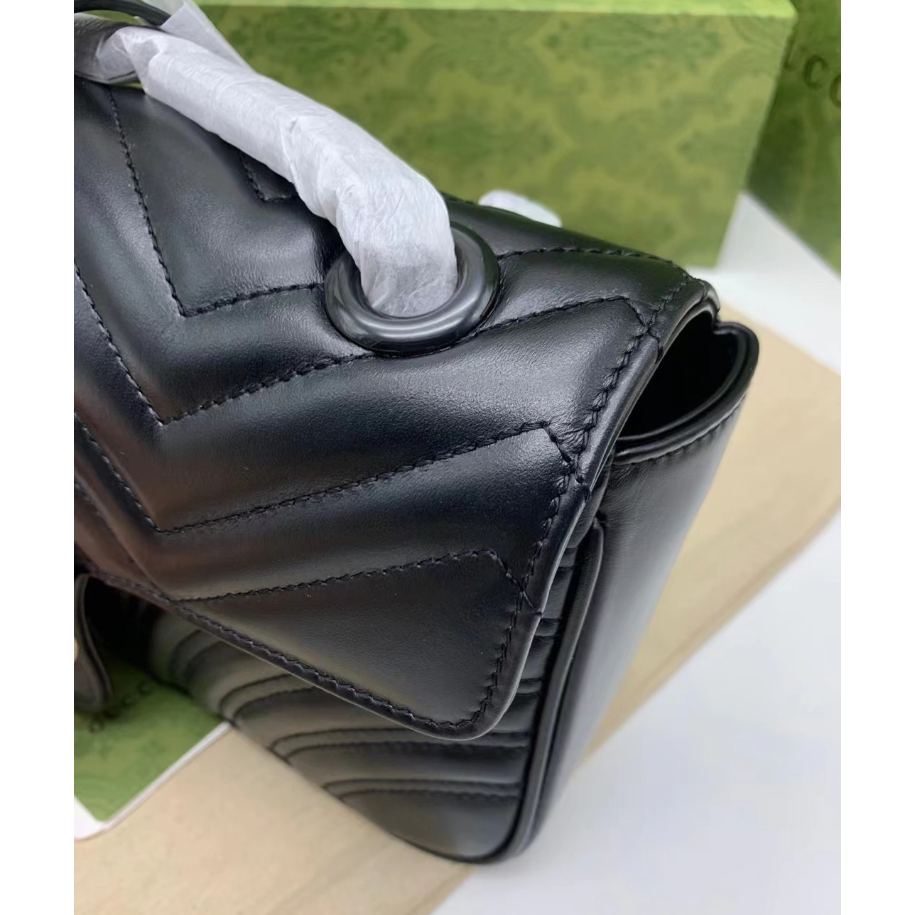 Gucci  GG  Shoulder Bag(26-15-7CM)  443497 - DopestKickz