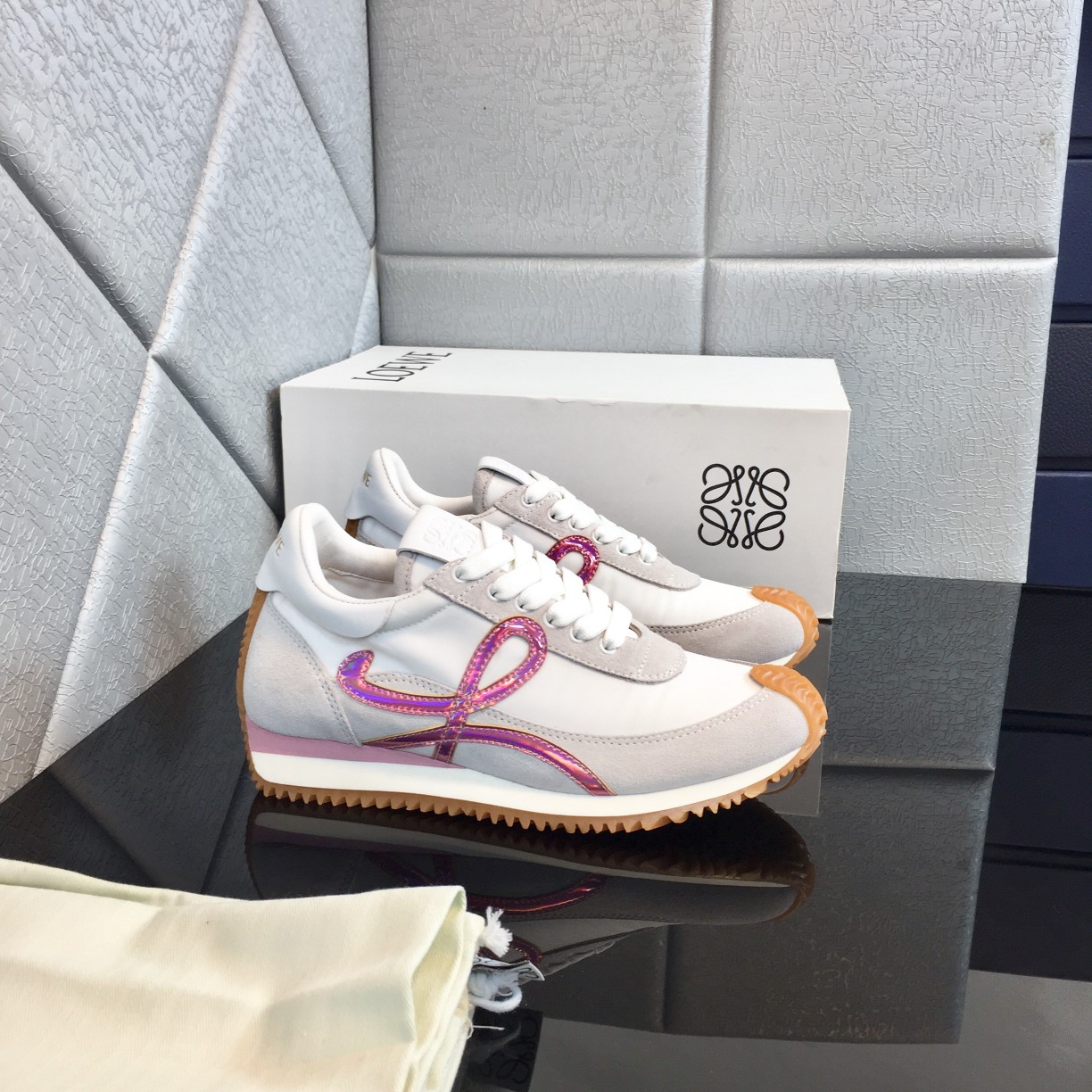 Loewe Flow Runner In Calfskin - DopestKickz