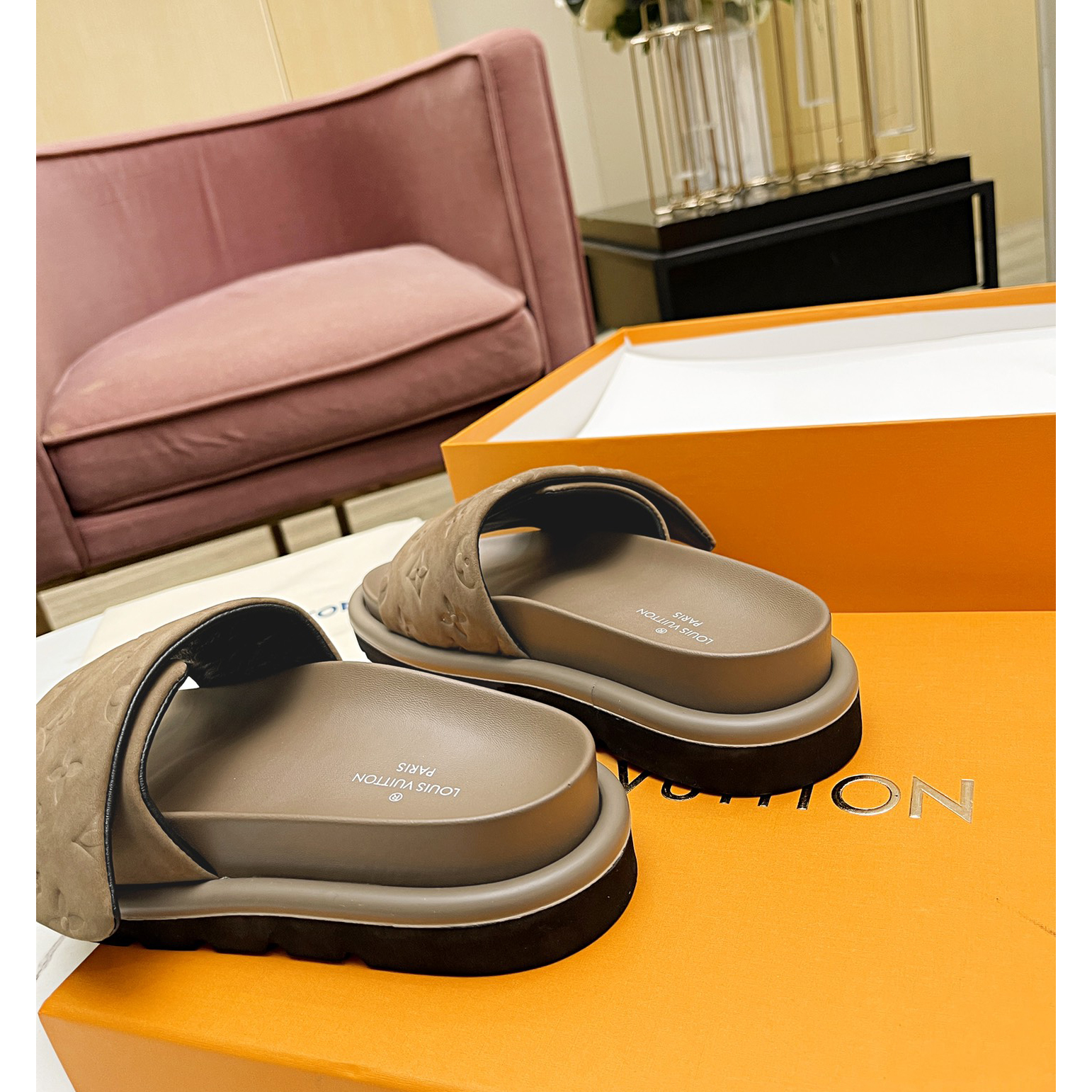 Louis Vuitton Pool Pillow Comfort Mules - DopestKickz