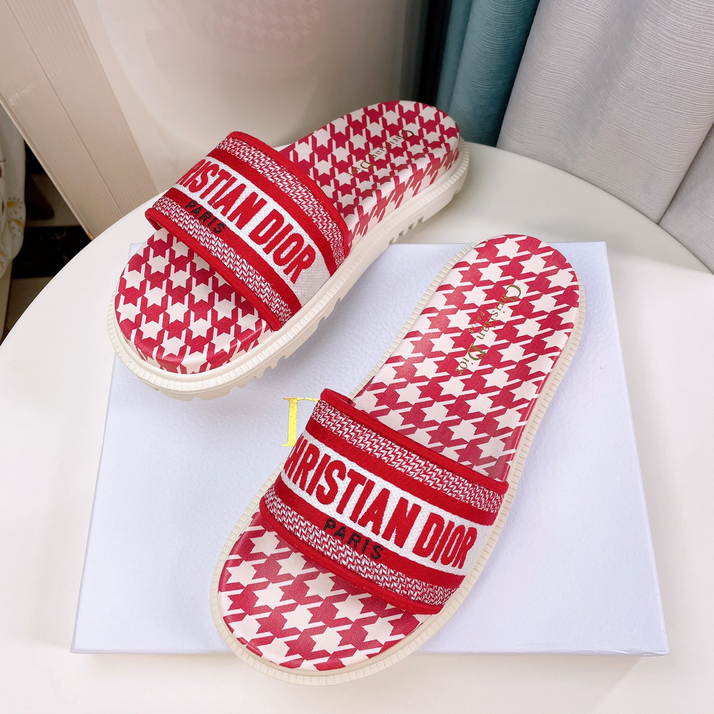 Dior Women Slide Sandals - DopestKickz