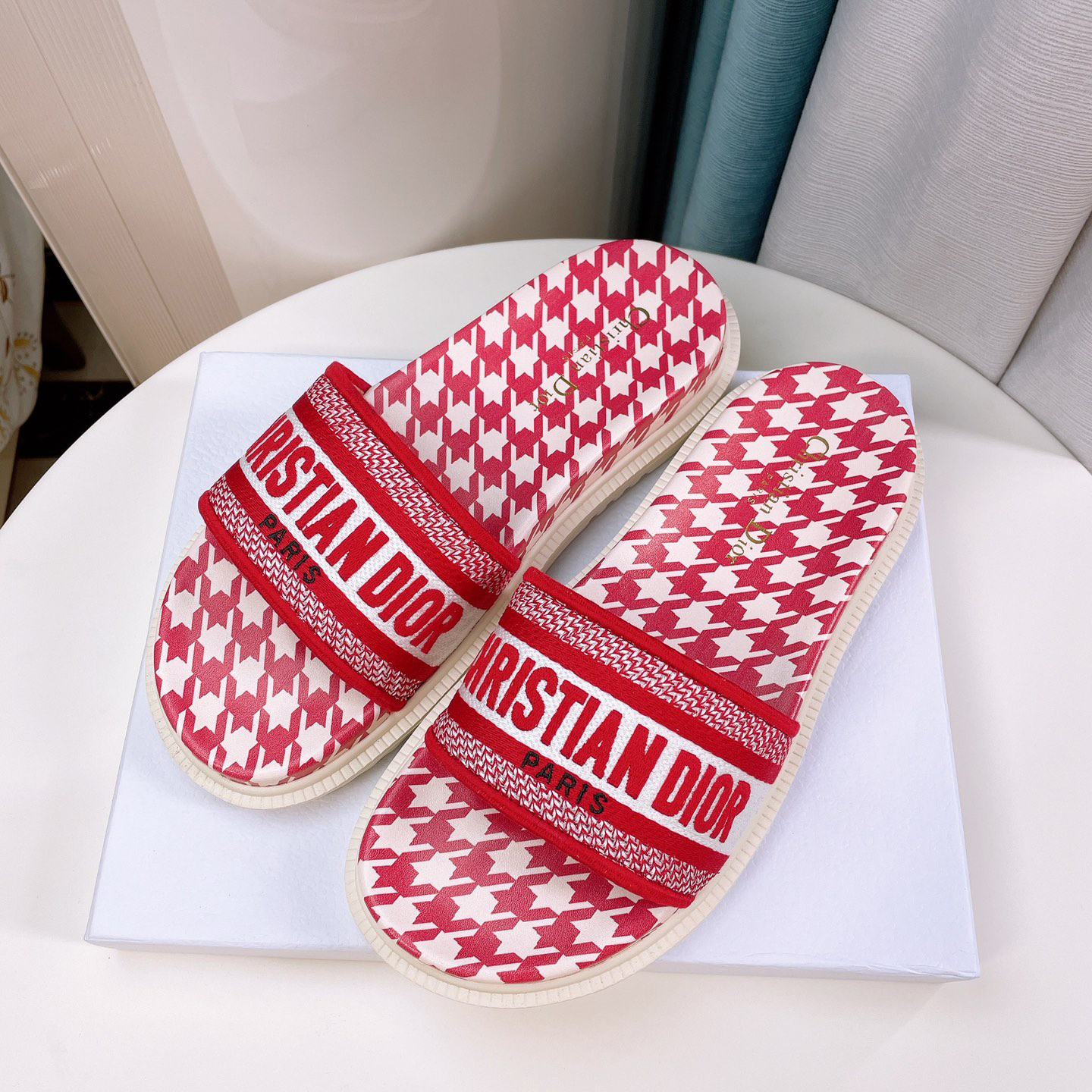 Dior Women Slide Sandals - DopestKickz