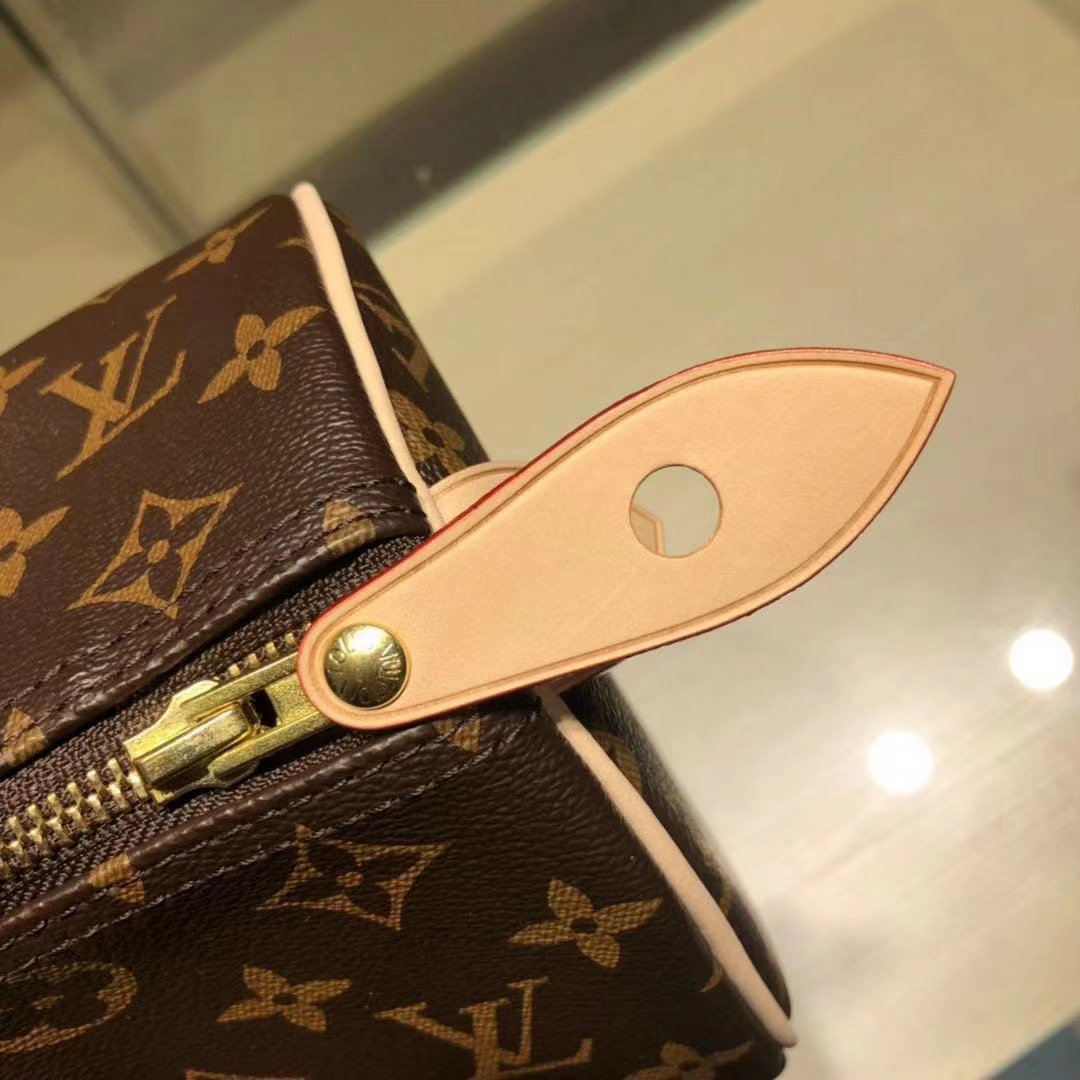 Louis Vuitton Speedy 35 Monogram Handbag (35-23-8cm)  M41107 - DopestKickz