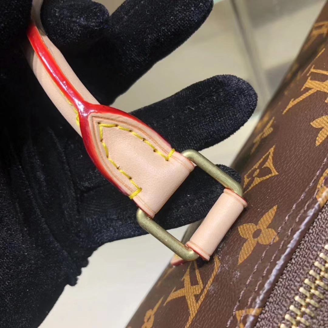 Louis Vuitton Speedy 35 Monogram Handbag (35-23-8cm)  M41107 - DopestKickz