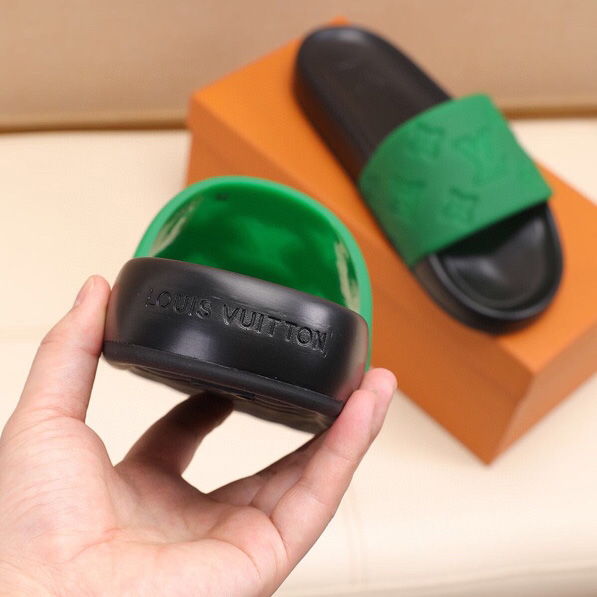 Louis Vuitton Monogram Slippers - DopestKickz