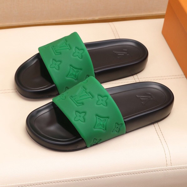 Louis Vuitton Monogram Slippers - DopestKickz