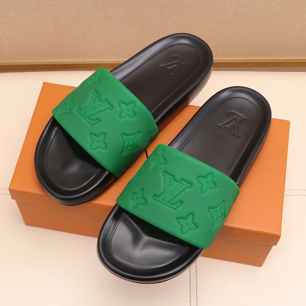 Louis Vuitton Monogram Slippers - DopestKickz