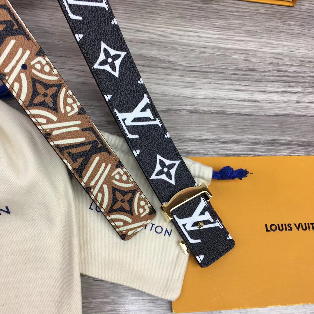 Louis Vuitton Squared Belt - DopestKickz