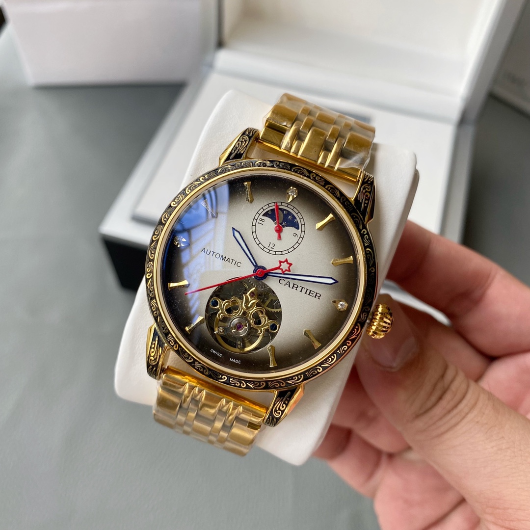 Cartier Watch 46mm - DopestKickz