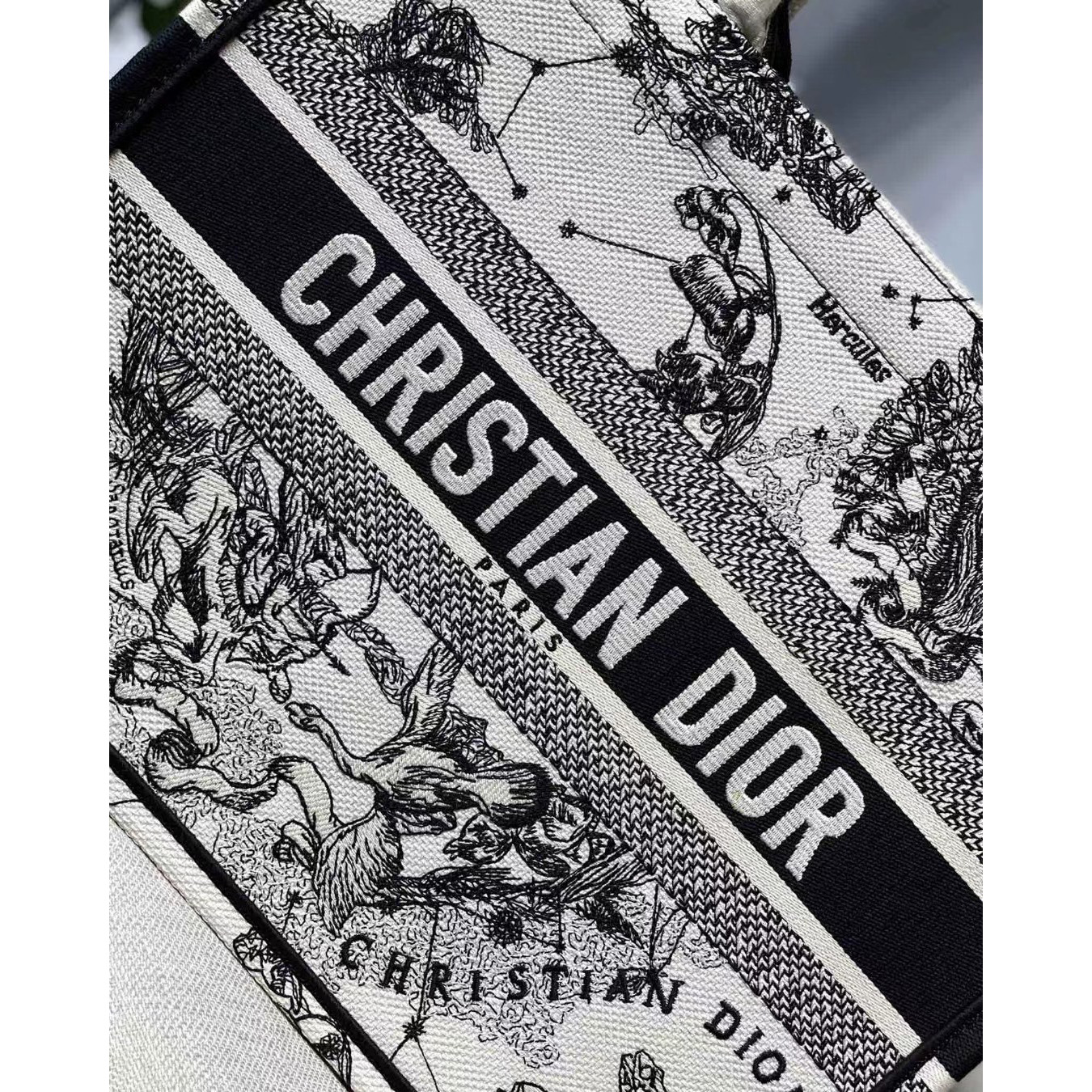 Dior Oblique Embroidered Book Tote（36.5-28-17.5CM） - DopestKickz