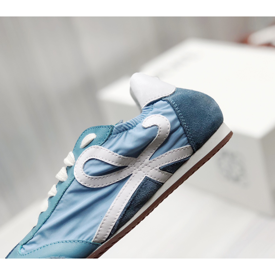 Loewe Ballet Runner In Nylon And Calfskin - DopestKickz