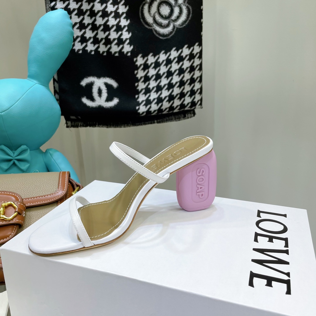 Loewe Women's High Heeled Sandals （Heel 6cm） - DopestKickz