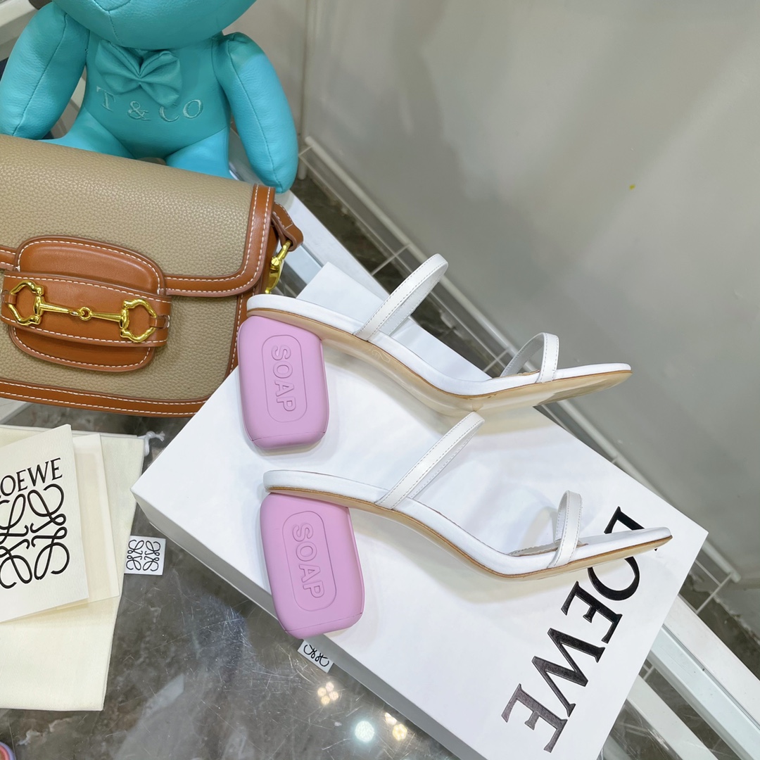 Loewe Women's High Heeled Sandals （Heel 6cm） - DopestKickz