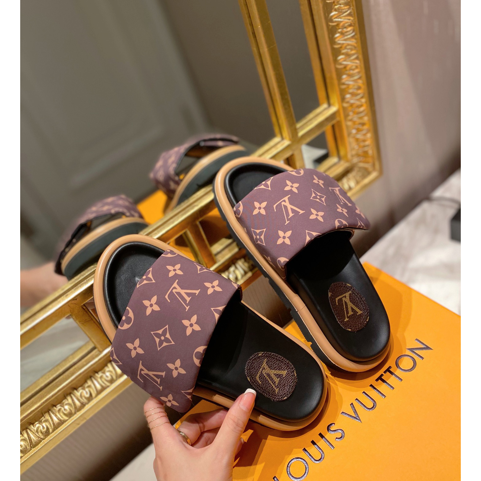 Louis Vuitton Pool Pillow Comfort Mules - DopestKickz