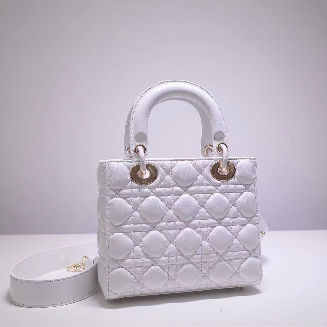 Dior Lady Bag  Cannage Calfskin（20-16.5-8CM） - DopestKickz