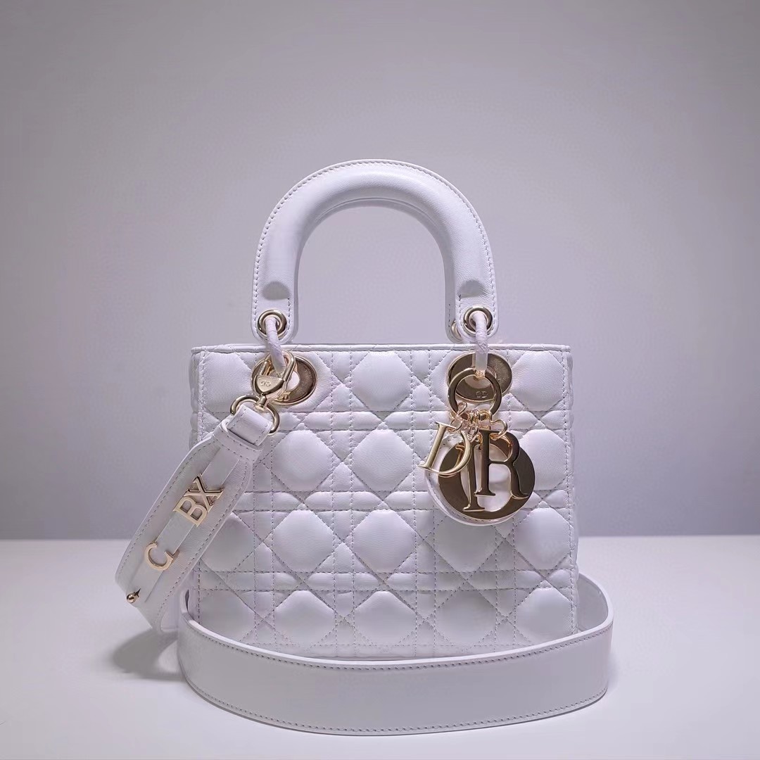 Dior Lady Bag  Cannage Calfskin（20-16.5-8CM） - DopestKickz