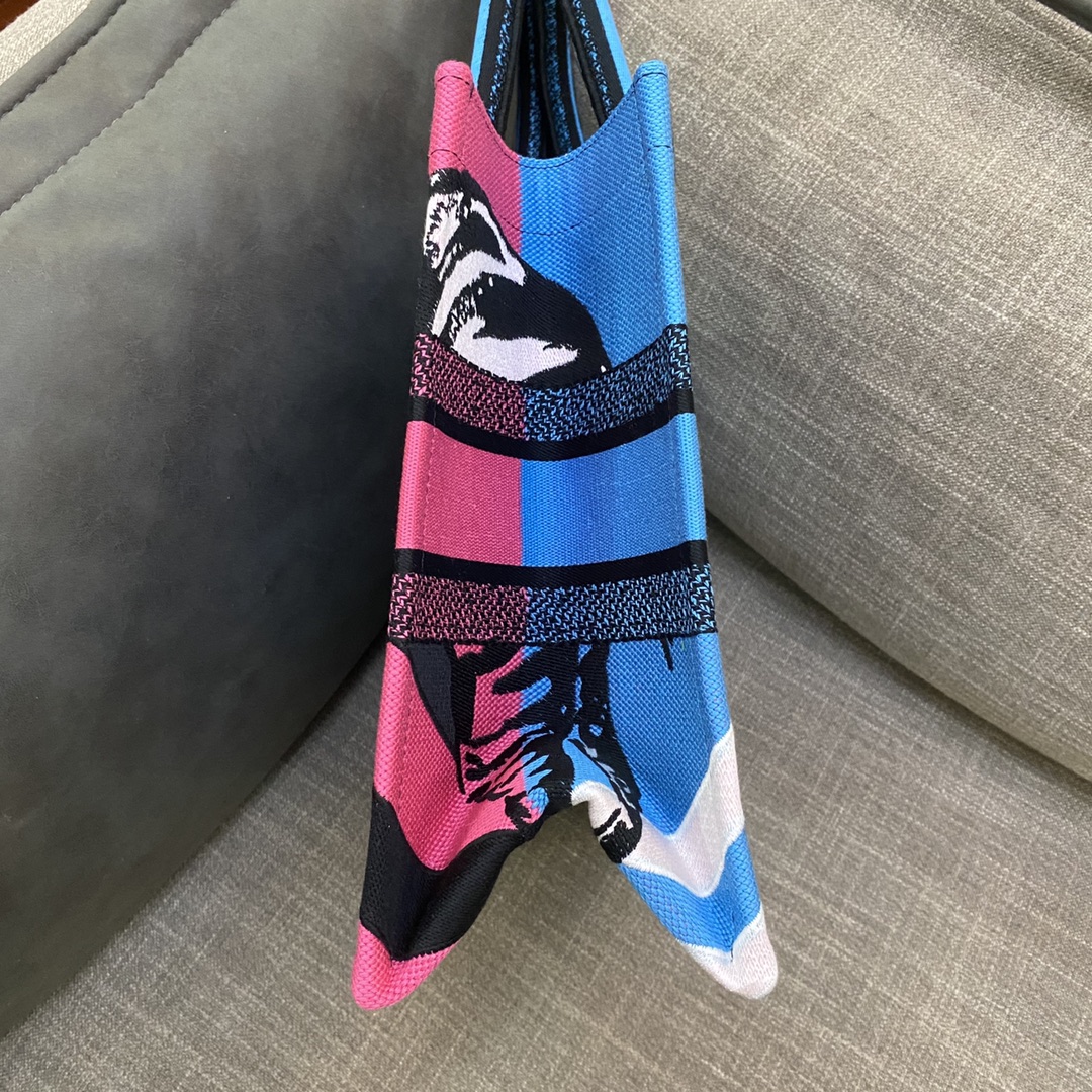 Dior Book Tote D-Jungle Pop（36.5*28*17.5cm） - DopestKickz