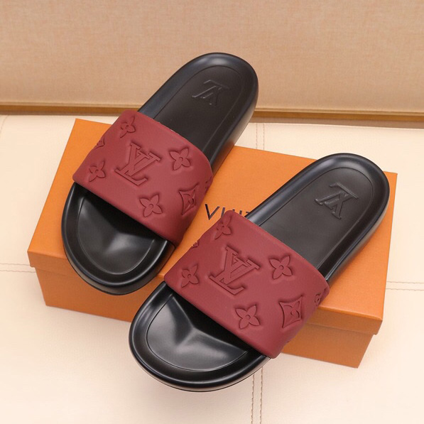 Louis Vuitton Monogram Slippers - DopestKickz