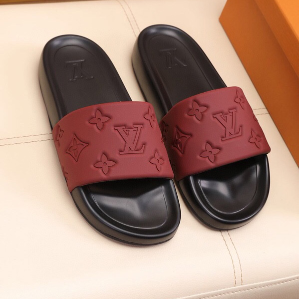 Louis Vuitton Monogram Slippers - DopestKickz