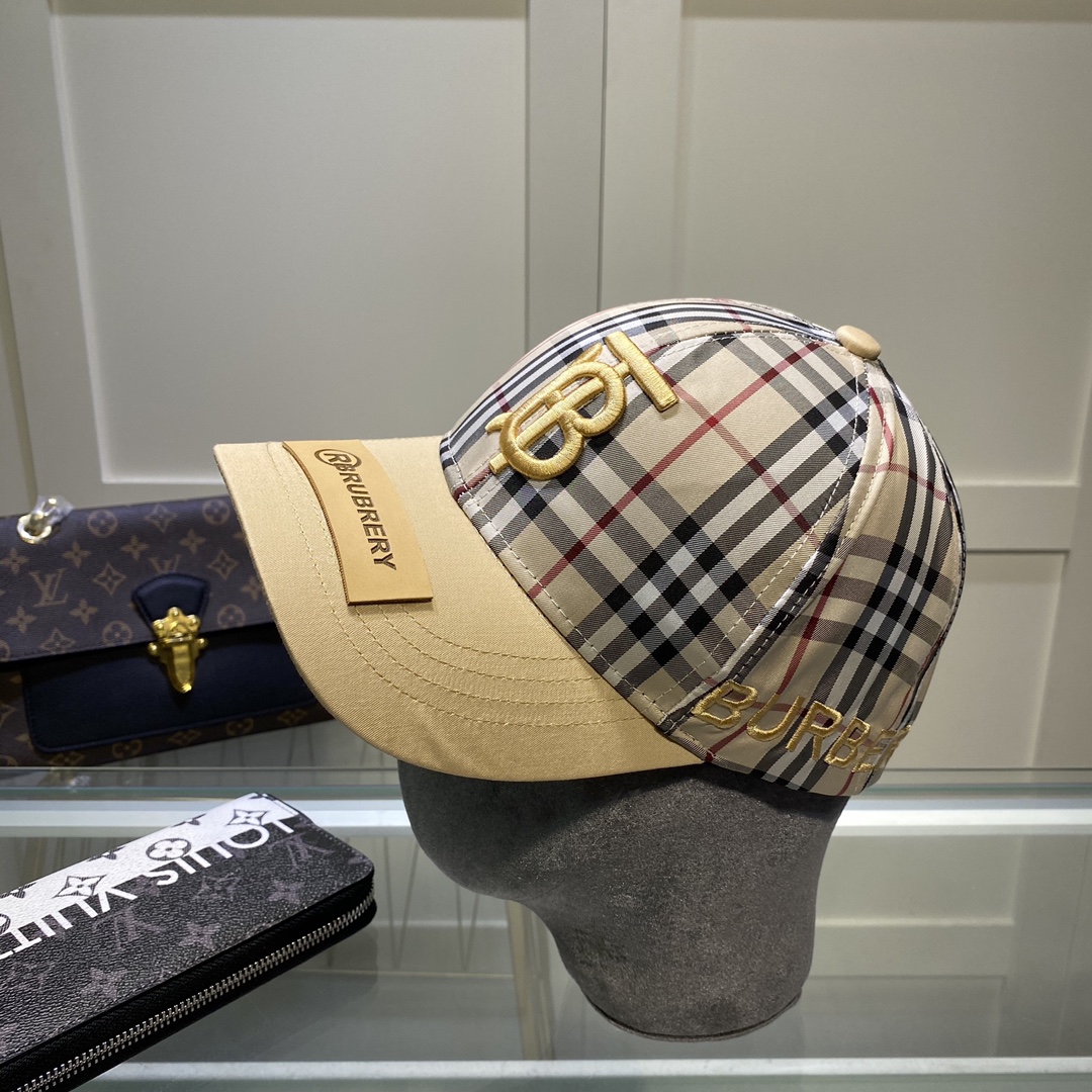Burberry Monogram Motif Icon Stripe Baseball Cap - DopestKickz