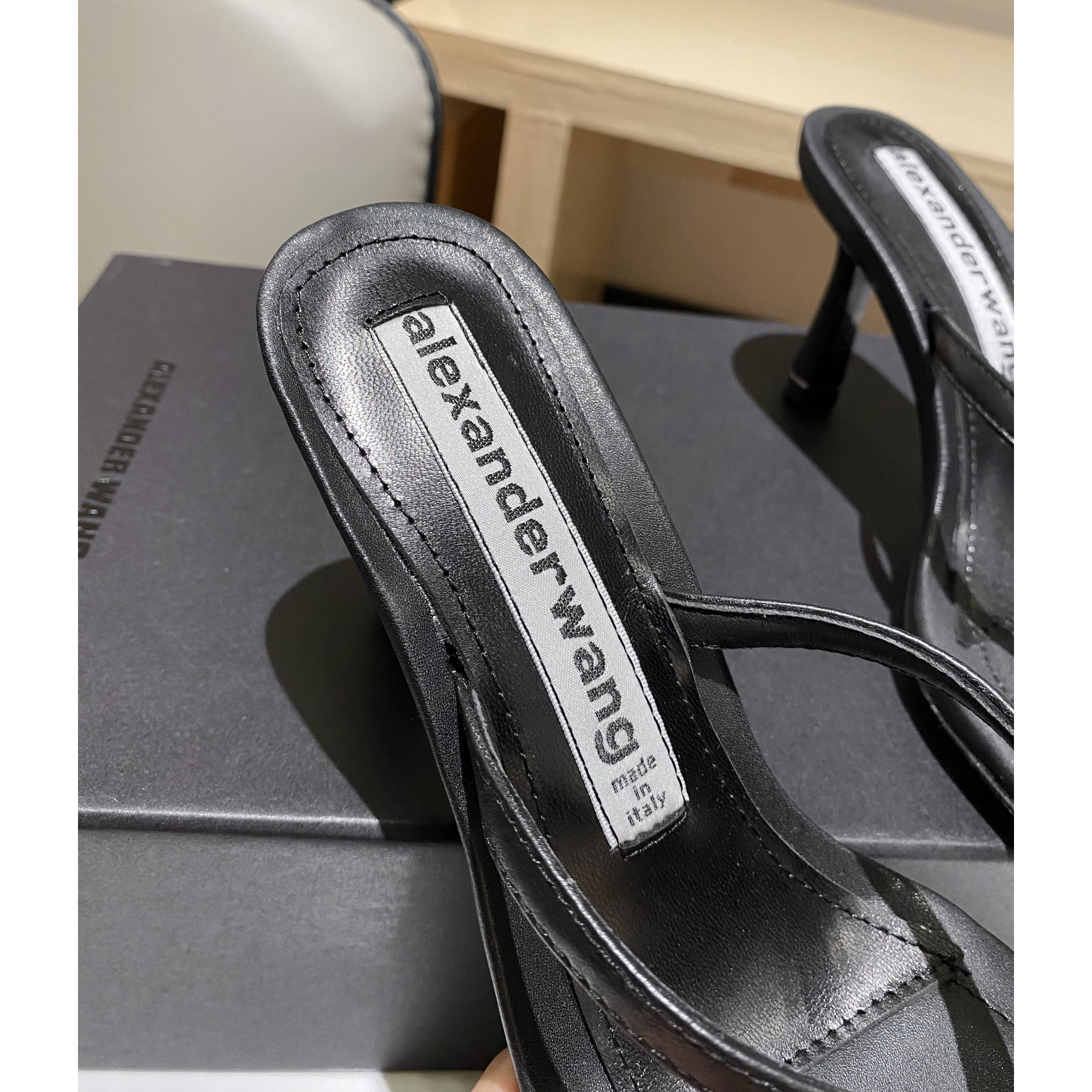 Alexander Wang Clip Toe High-Heeled Sandals - DopestKickz