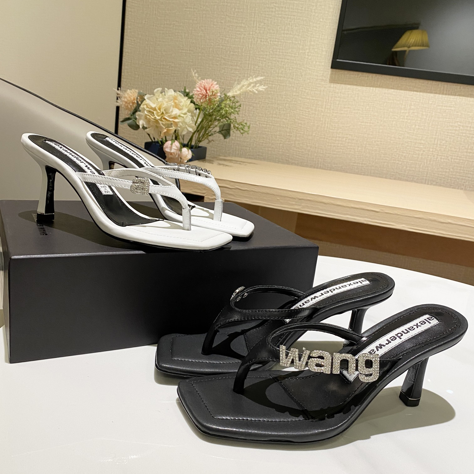 Alexander Wang Clip Toe High-Heeled Sandals - DopestKickz
