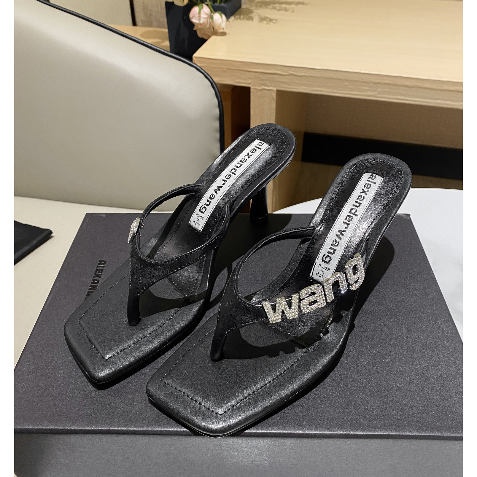 Alexander Wang Clip Toe High-Heeled Sandals - DopestKickz