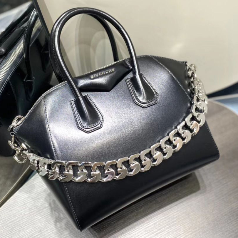 Givenchy Black  Chain Small Antigona Bag(28-17-23cm) - DopestKickz