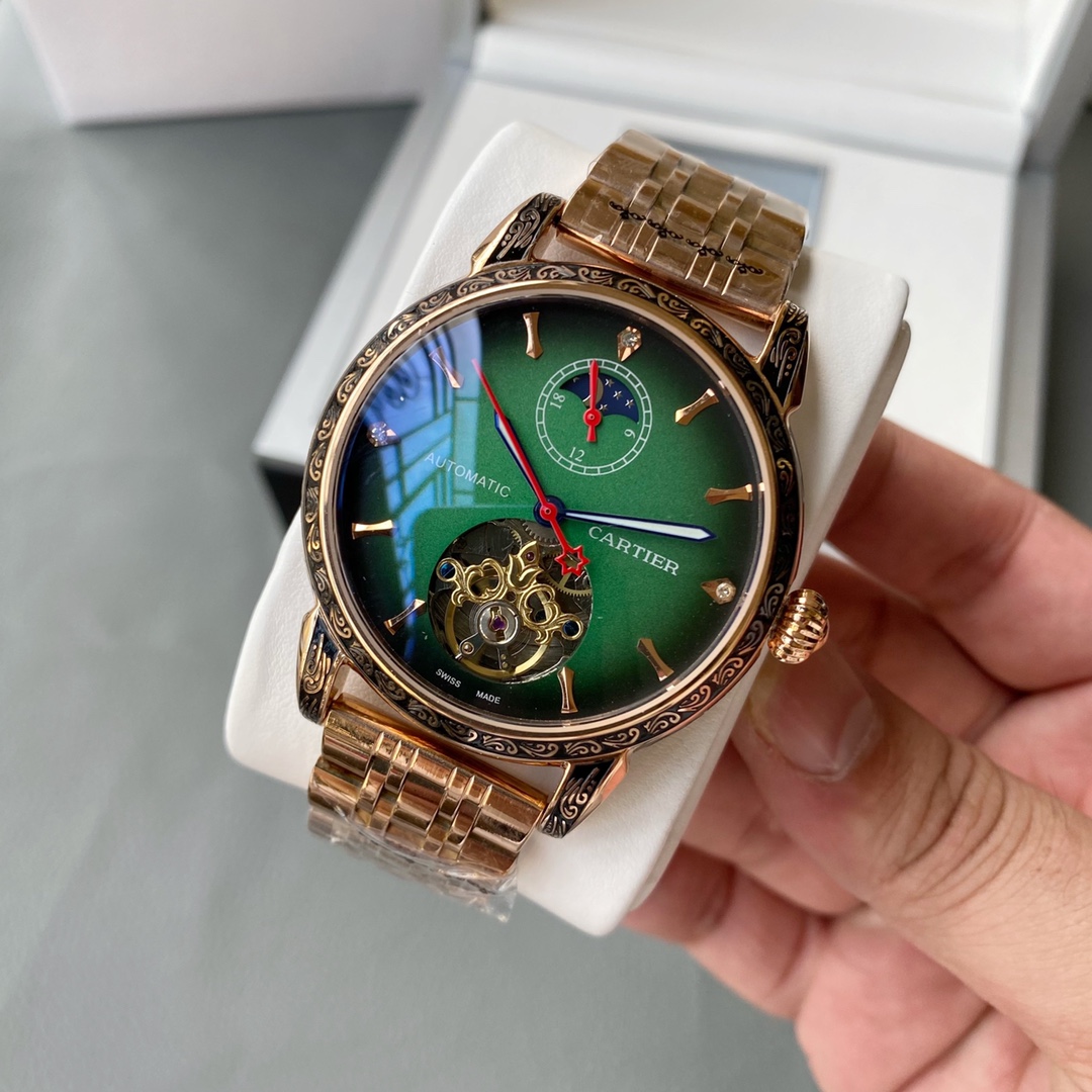 Cartier Watch 46mm - DopestKickz