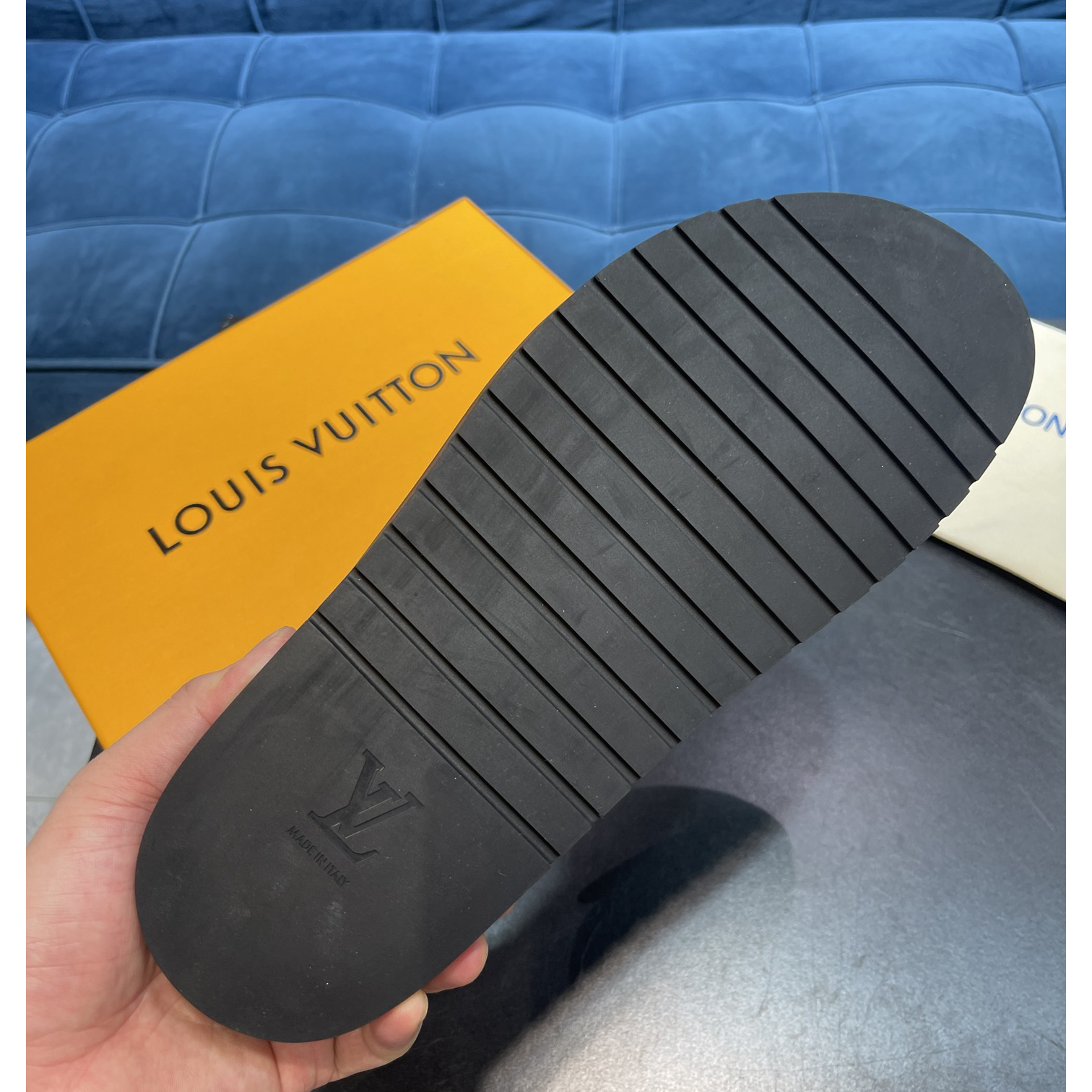 Louis Vuitton x NBA Monogram Slipper - DopestKickz