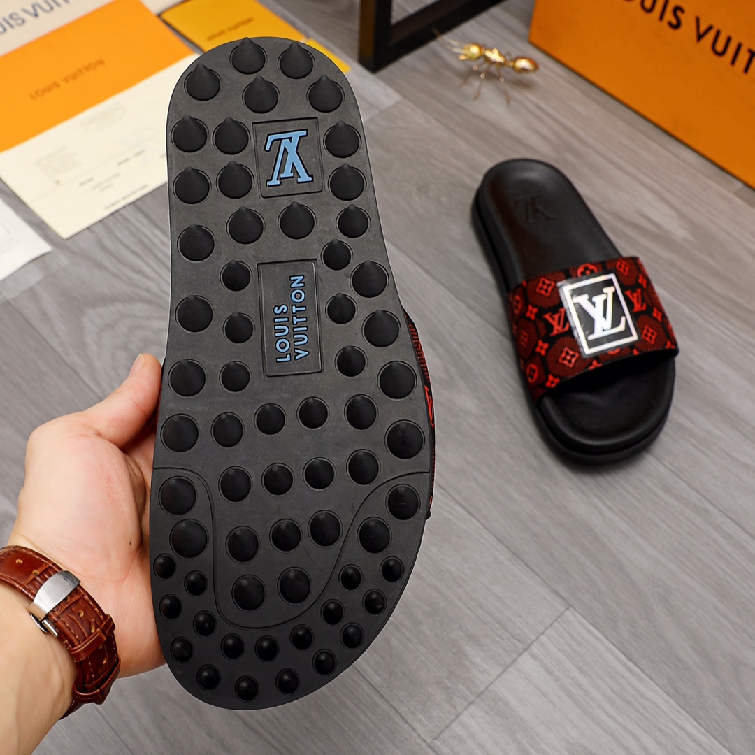 Louis Vuitton Monogram Slippers - DopestKickz