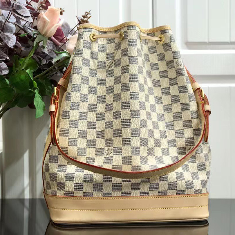 Louis Vuitton Damier Ebene Neonoe MM Safran (27.5-36-20cm) - DopestKickz