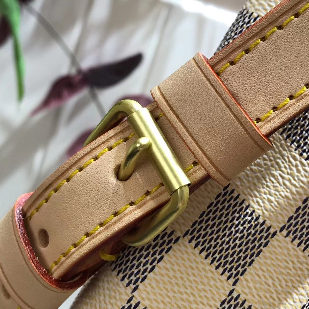 Louis Vuitton Damier Ebene Neonoe MM Safran (27.5-36-20cm) - DopestKickz