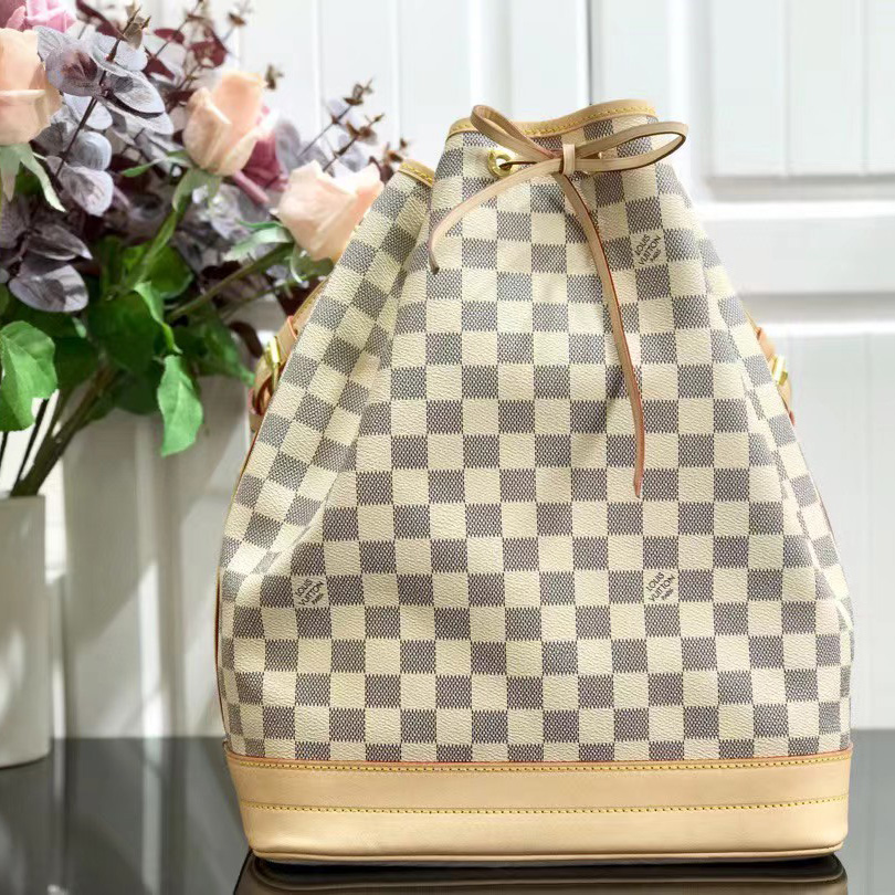 Louis Vuitton Damier Ebene Neonoe MM Safran (27.5-36-20cm) - DopestKickz