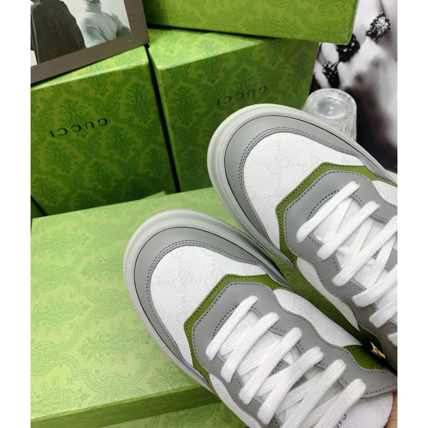 Gucci GG Chunky B Series Men's &Women's Sneakers - DopestKickz