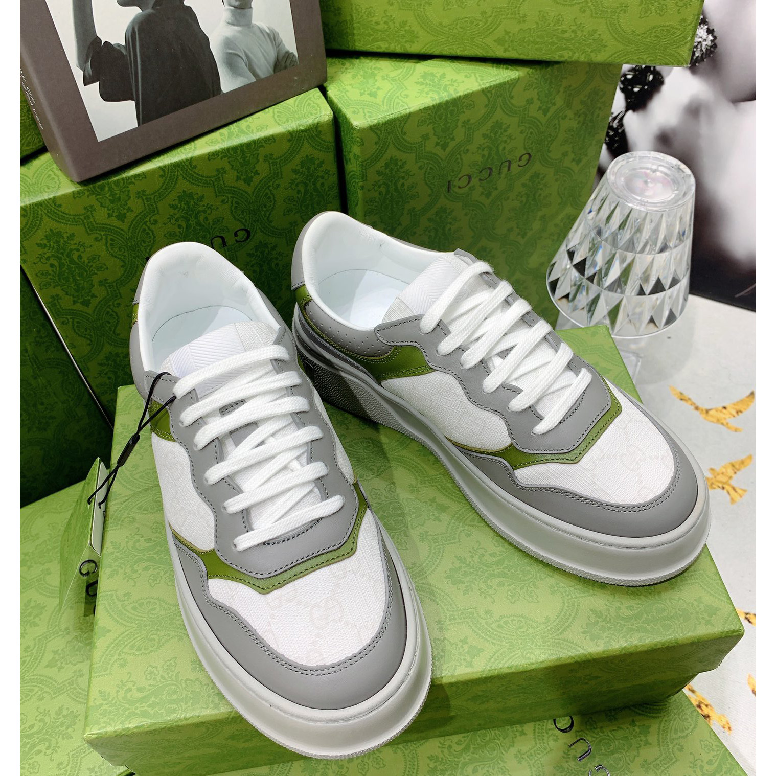 Gucci GG Chunky B Series Men's &Women's Sneakers - DopestKickz