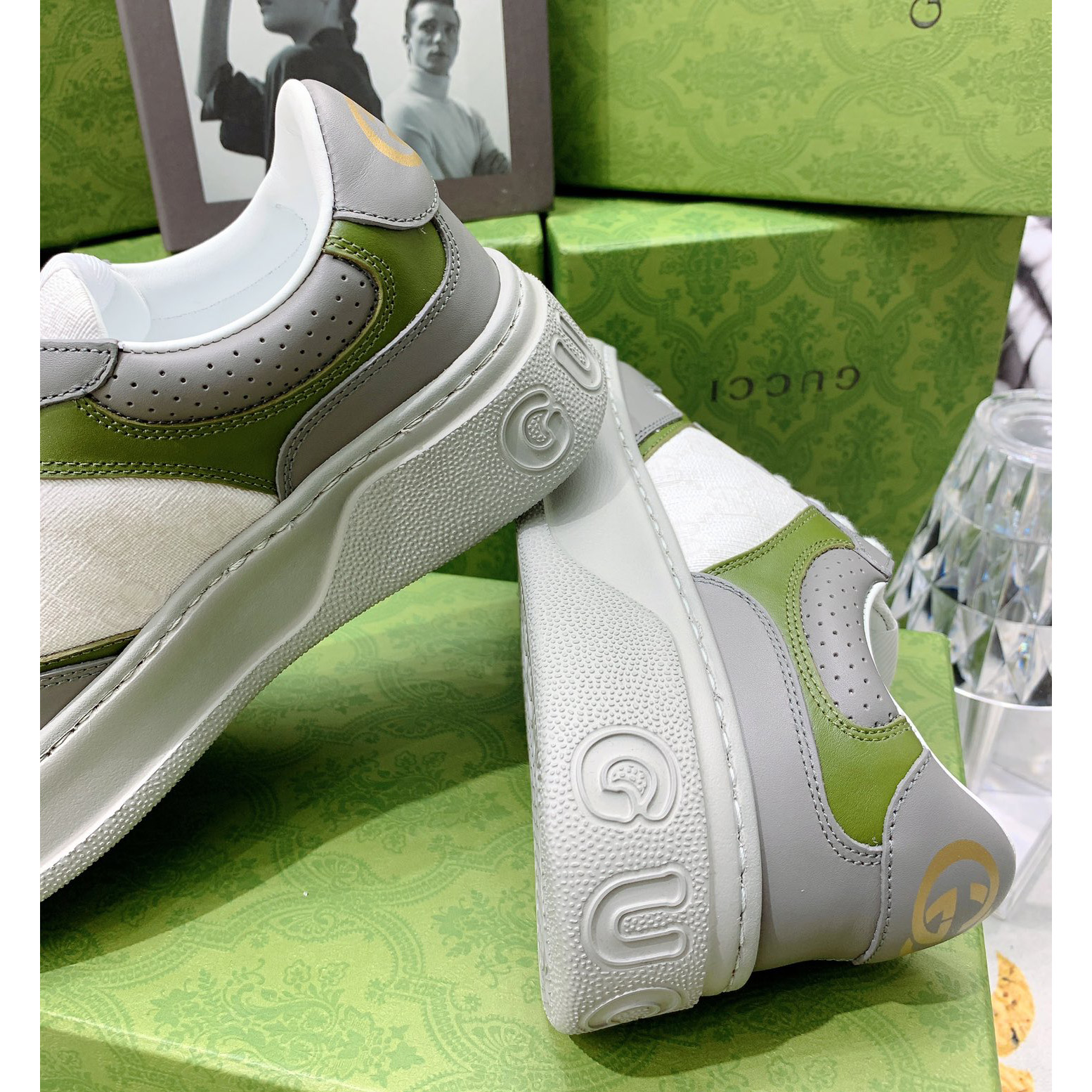 Gucci GG Chunky B Series Men's &Women's Sneakers - DopestKickz