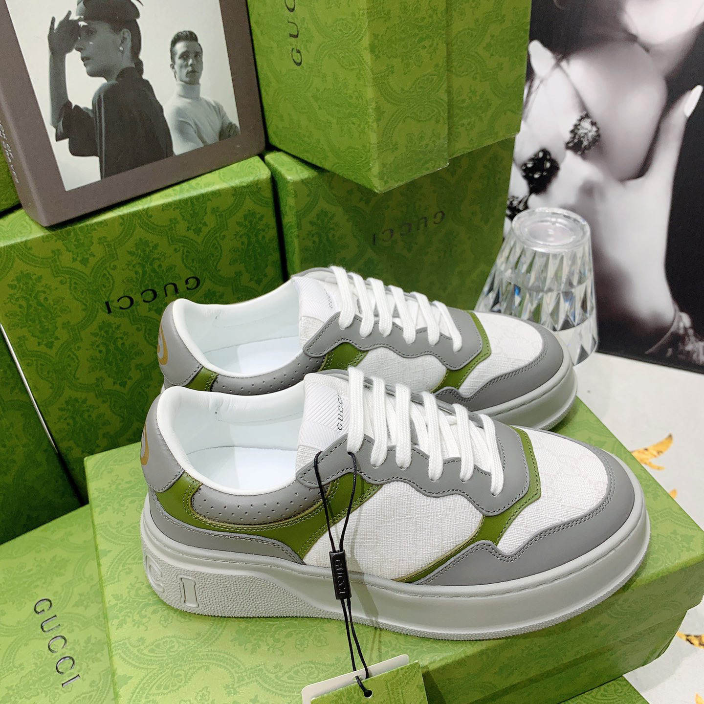 Gucci GG Chunky B Series Men's &Women's Sneakers - DopestKickz